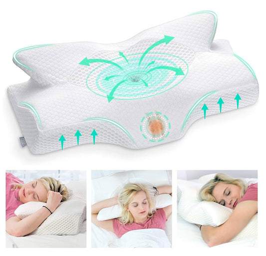 ELVIROS CERVICAL MEMORY FOAM PILLOW